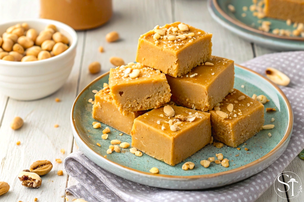 3 Ingredient Peanut Butter Fudge