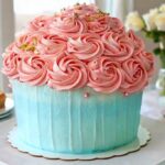 Giant cupcake