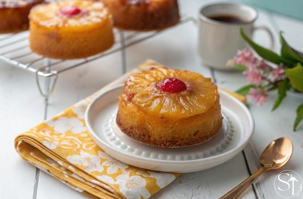 pineapple upside down cupcakes