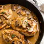 Chicken in Mushroom Gravy