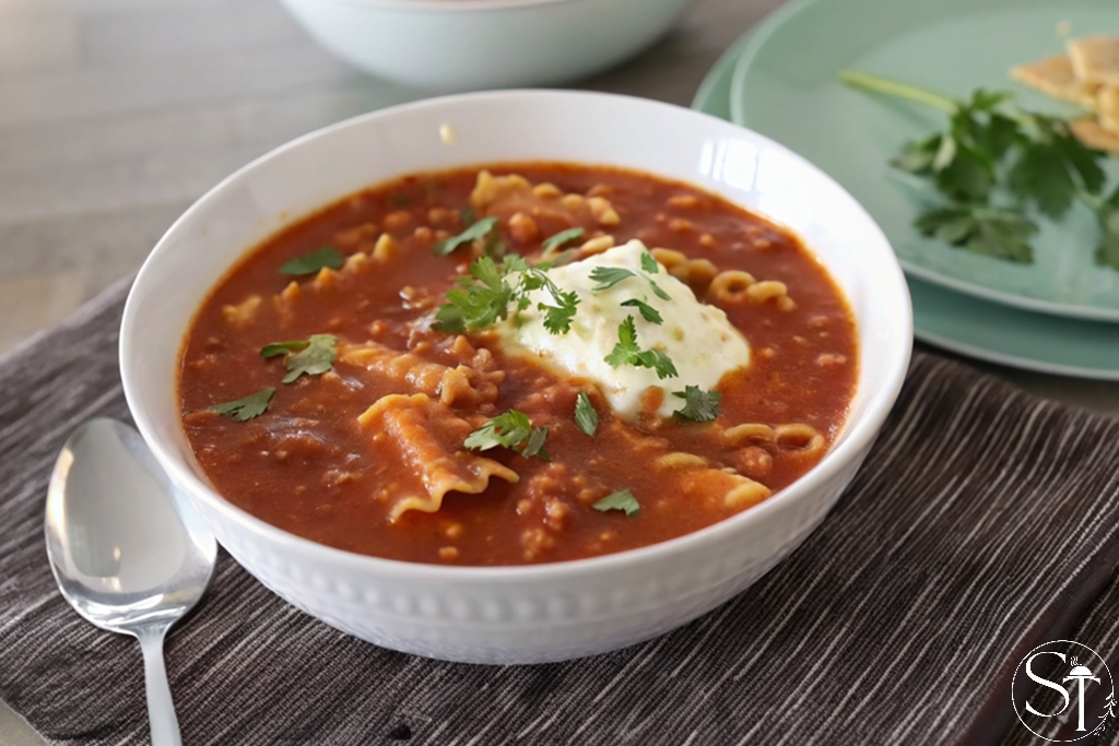 Lasagna Soup